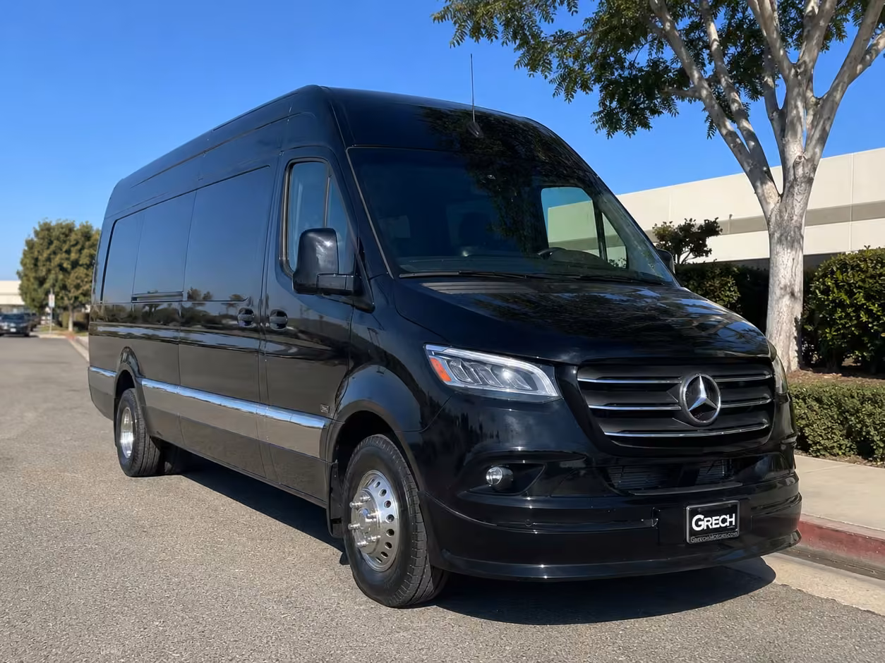 sprinter van rental with driver